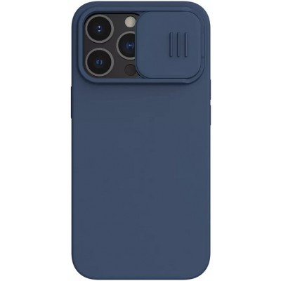 Чехол Nillkin iPhone 13 Pro CamShield Silky Silicone Case Midnight Blue