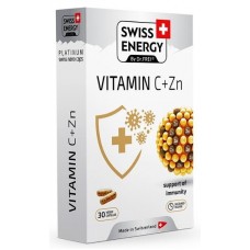 Vitamine Swiss Energy Vitamin C + Zinc 500mg N30