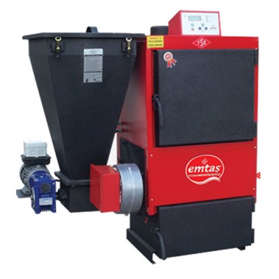 Cazan combustibil solid Emtas Turbo EKY/S - 40 (47 KW, 4cai)