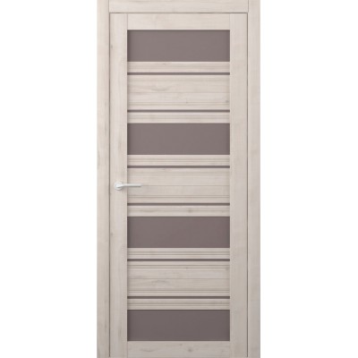 Ușa interior Albero Montana Glass Bronze Soft Touch Cream (200x60)