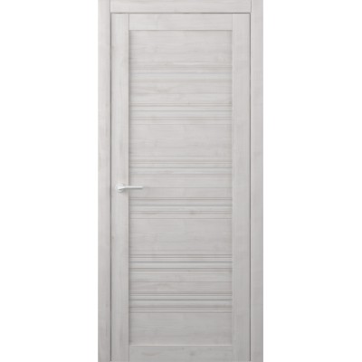 Межкомнатная дверь Albero Texas Glass Matt Soft Touch Pearl (200x90)