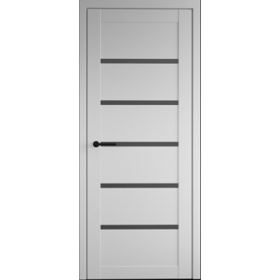 Межкомнатная дверь Albero Vena Vini Glass Graphite Platinum (200x40)