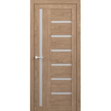 Межкомнатная дверь Albero Madrid Glass Matt PVC Natural Oak (200x60)