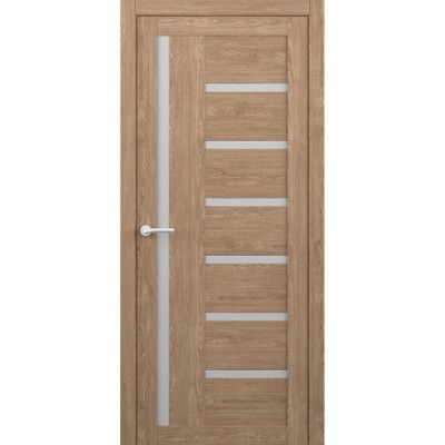 Ușa interior Albero Madrid Glass Matt PVC Natural Oak (200x60)