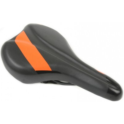 Șa de bicicletă Hongfei HF-AZ-6085-01 Black/Orange