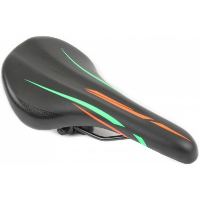 Șa de bicicletă Hongfei HF-AZ-6077-02 Black/Green