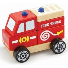 Кубики Viga Stacking Fire Truck (50203)