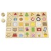 Развивающий набор Viga Learning Shapes Puzzle Set (44506)