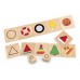 Развивающий набор Viga Learning Shapes Puzzle Set (44506)