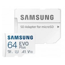 Карта памяти Samsung MicroSD EVO Plus 64Gb + SD adapter (MB-MC64KA)