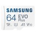 Сard de memorie Samsung MicroSD EVO Plus 64Gb + SD adapter (MB-MC64KA)