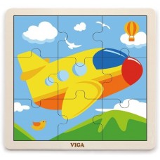 Пазл Viga 9 Puzzle Plane (51447)