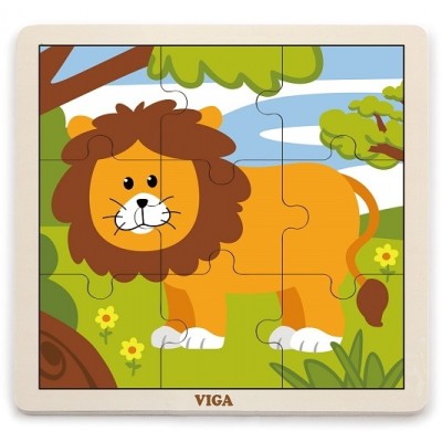 Пазл Viga 9 Puzzle Lion (51442)