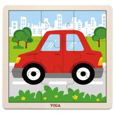 Пазл Viga 9 Puzzle Car (51444)