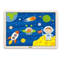 Puzzle Viga 24 Space Travel (51461)