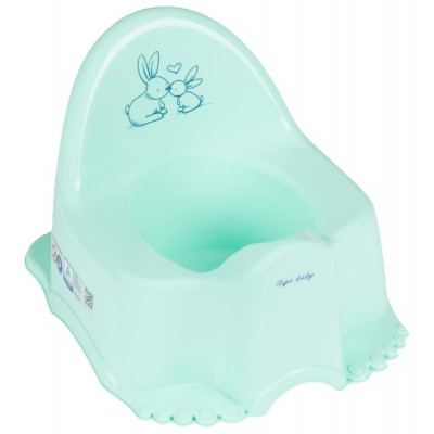 Oala-scaunel Tega Baby Eco Bunny (KR-007-105) Mint