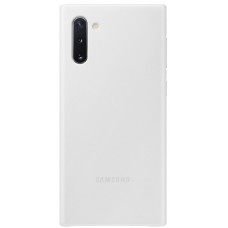 Чехол Samsung Leather Cover Galaxy Note10 White