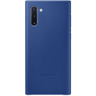 Husa de protecție Samsung Leather Cover Galaxy Note10 Blue