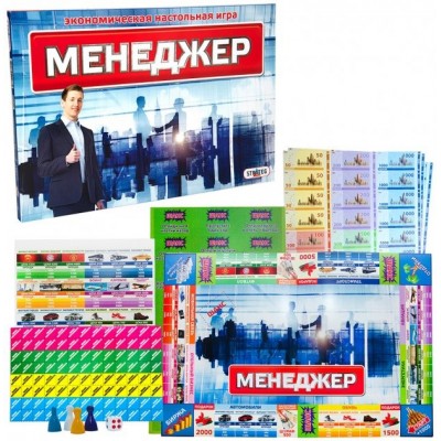 Настольная игра Strateg Менеджер (355)