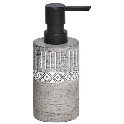 Дозатор жидкого мыла Tendance Grey Ornament 160ml (46260)