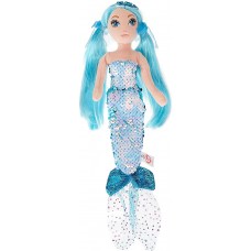 Jucărie de pluș Ty Sequin Aqua Mermaid (02102)