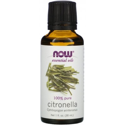 Эфирные масла NOW Citronella 30ml