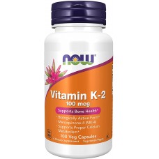 Vitamine NOW K-2 100mcg 100cap