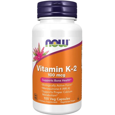 Vitamine NOW K-2 100mcg 100cap