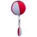 Погремушка BaliBazoo Visual Ball Red\Grey (80304)