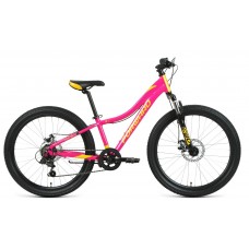 Велосипед Forward Jade 24 2.0 disc (2021) Pink/Gold