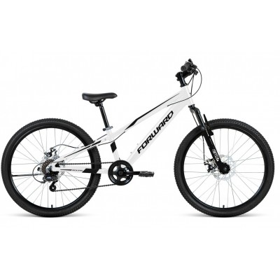 Велосипед Forward Rise 24 2.0 disc (2021) White/Black