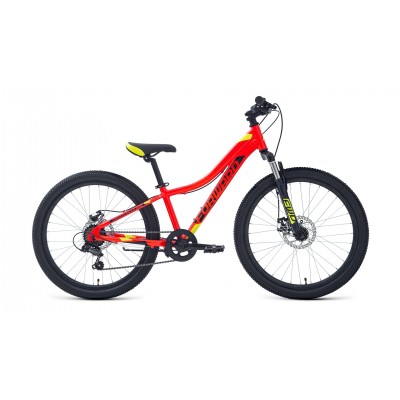 Bicicletă Forward Twister 24 2.2 disc (2021) Red/Green