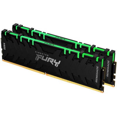 Оперативная память Kingston Fury Renegade 16Gb DDR4-3200MHz Kit (KF432C16RBAK2/16)