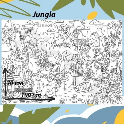 Раскраска PicTub Jungla (PT005)