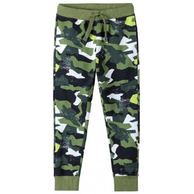 Pantaloni spotivi pentru copii Lincoln & Sharks 2M4114 Green 158cm