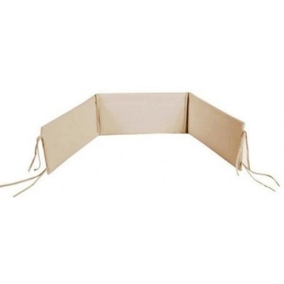 Protectie laterala pentru patut Albero Mio Beige (MD133197)