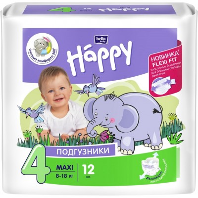Scutece Bella Baby Happy Maxi 4/12pcs