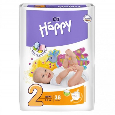 Scutece Bella Baby Happy Mini 2/38pcs