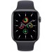 Смарт-часы Apple Watch SE 44mm Space Gray Aluminum Case with Midnight Sport Band (MKQ63)