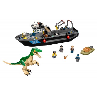 Конструктор Lego Jurassic World: Baryonyx Dinosaur Boat Escape (76942)