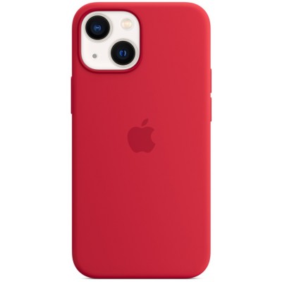 Husa de protecție Apple iPhone 13 mini Silicone Case with MagSafe (Product) Red