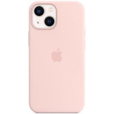 Husa de protecție Apple iPhone 13 mini Silicone Case with MagSafe Chalk Pink