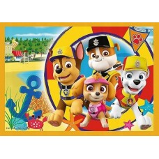 Puzzle Trefl 4in1 Holiday Paw Patrol (34395)