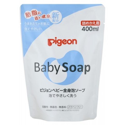 Детское мыло Pigeon Baby Foam Soap with Ceramides 400ml