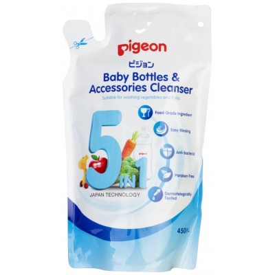 Detergent de vase Pigeon Baby Bottles & Accessories Cleanser 450ml