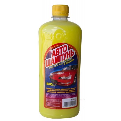 Автошампунь Bioline Wax 500ml (с воском)