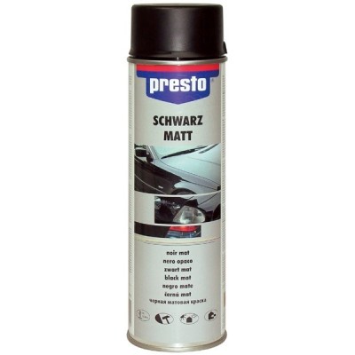 Лак Presto Schwarz Matt 500 ml