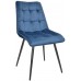 Scaun Deco Capella Blue/Black Leg