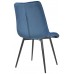Scaun Deco Capella Blue/Black Leg