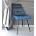 Scaun Deco Capella Blue/Black Leg